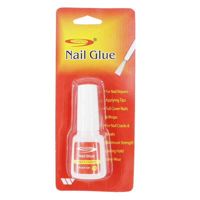 þ  ũ Ʈ      귯        ũ Ƽ ȭǰ UV/Liquid Super Nail Glue Brush on Cyanoacrylate Resin Strong Adhesive Foil Tip